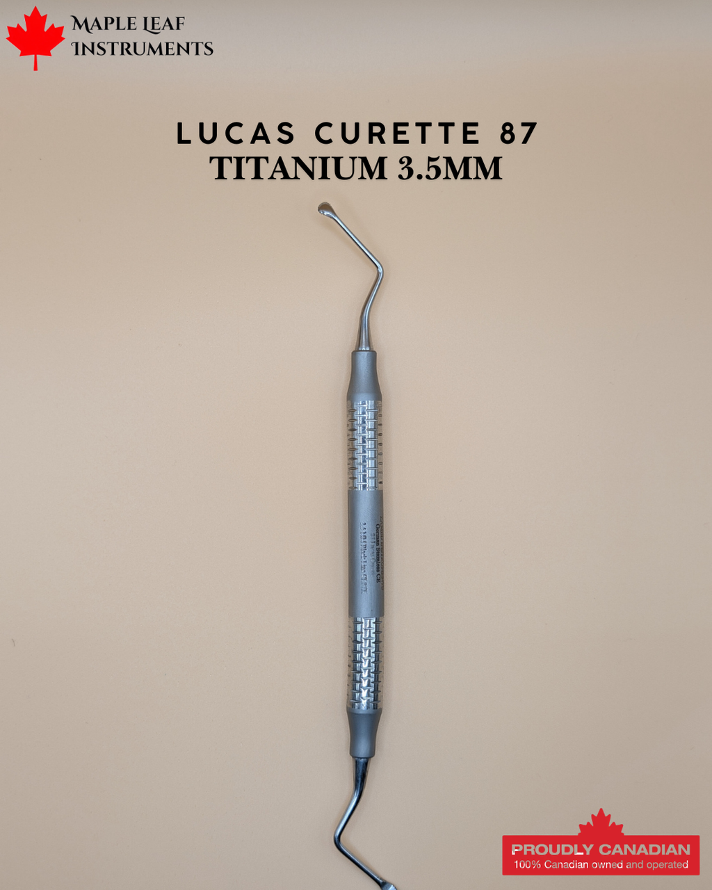 Lucas De Surgical Bone Curette 86