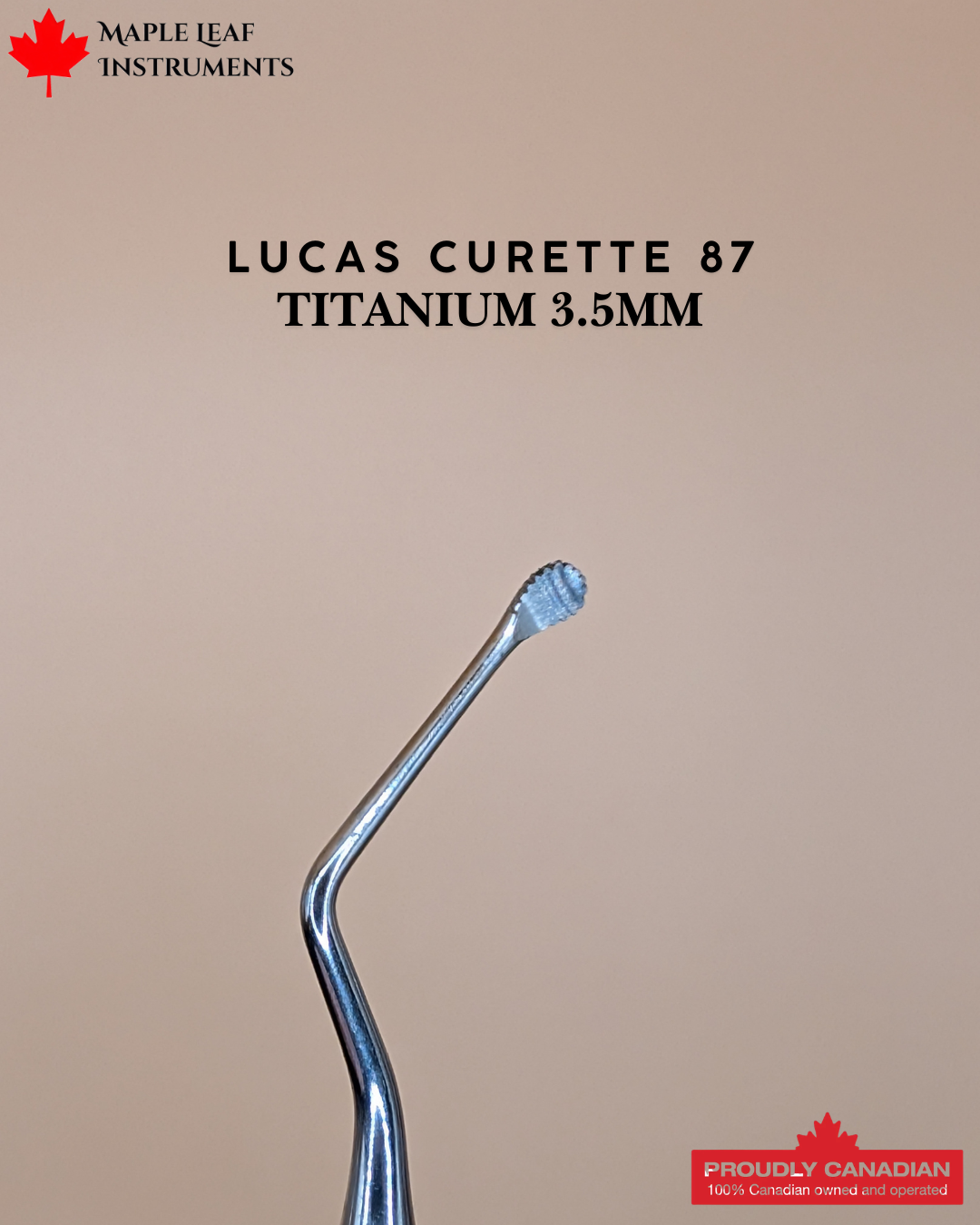 Lucas De Surgical Bone Curette 86