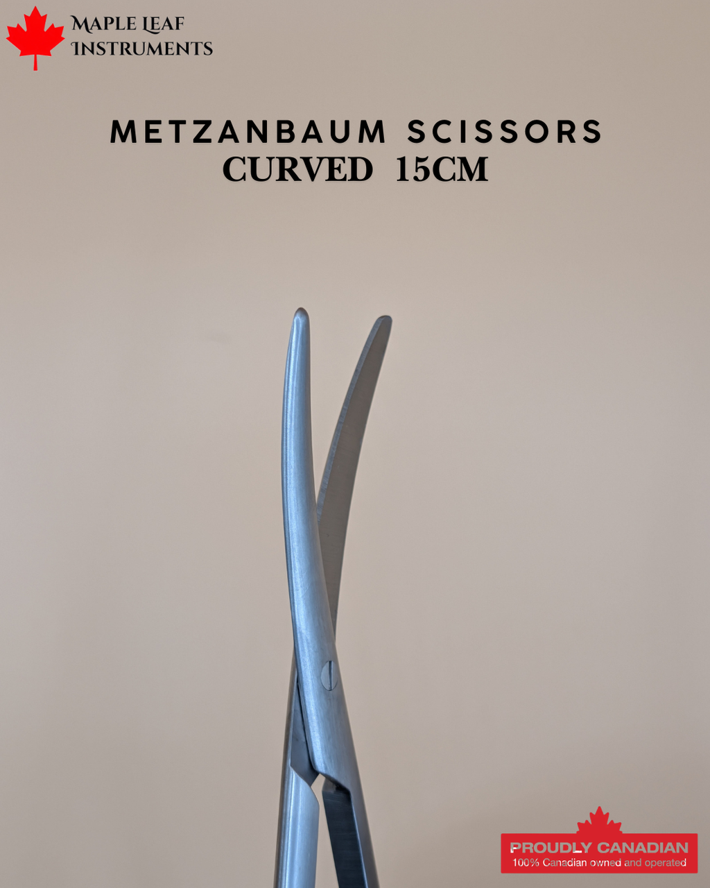 Metzenbaum-Nelson Curved Scissor 15cm