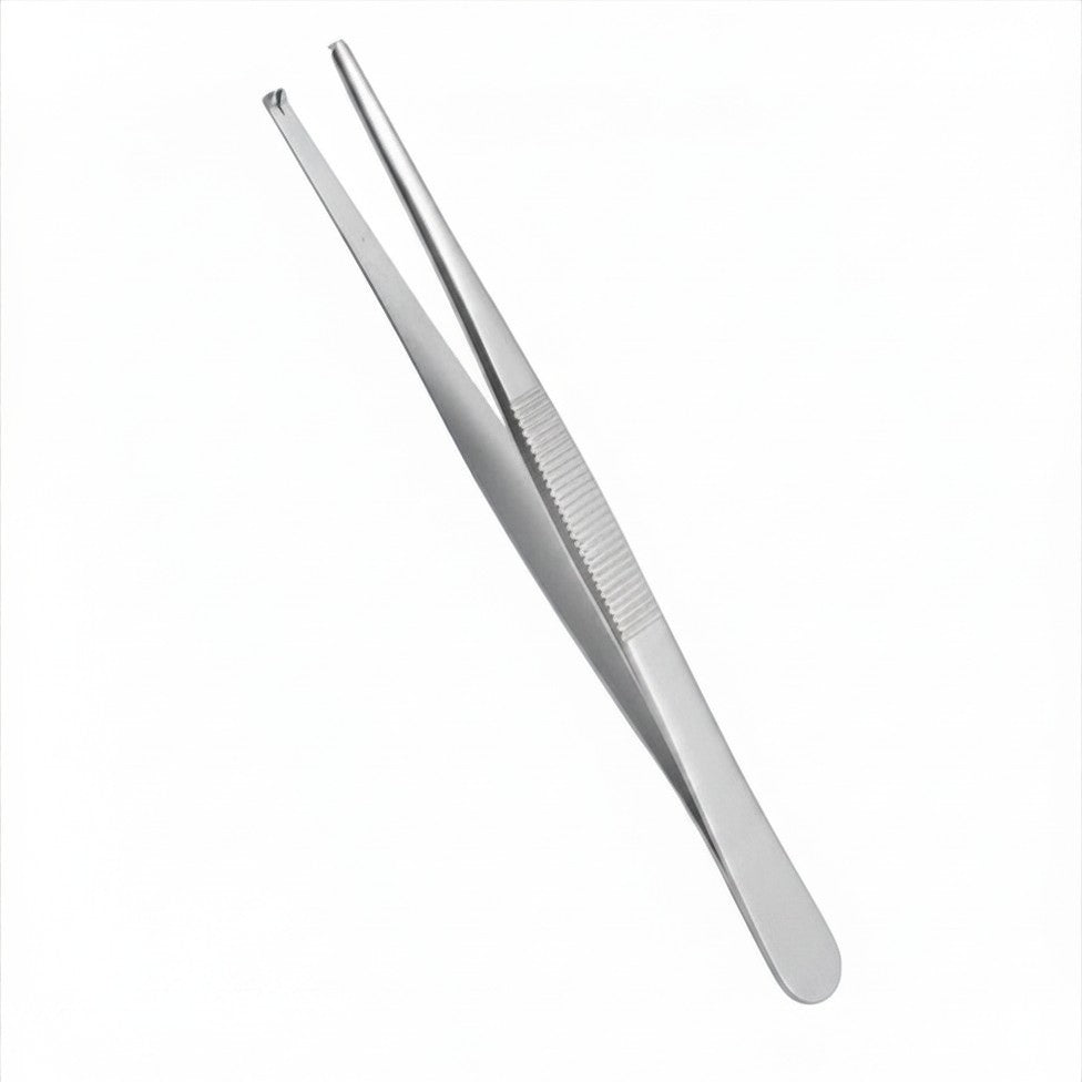 Dressing Kocher Tweezer 1x2 Tooth Surgical Dental Tissue Holding Instrument New